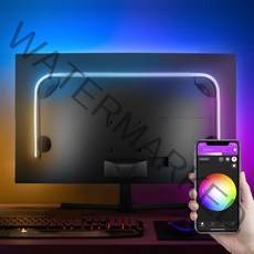 [ PHILIPS 코리아 공식판매점 ] 필립스 휴 플레이 그라디언트 PC 모니터 라이트스트립 24-27인치