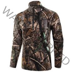 남자 양털 하이킹 재킷 야외 방풍 따뜻한 겉옷 위장 전술 하이킹 운동복 캠핑 사냥 낚시 의류, XL, 나무 위장