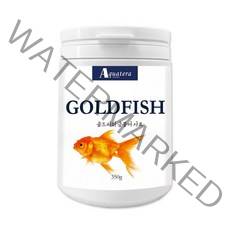 오란다 금붕어 고단백 먹이 사료 밥 아쿠아테라 골드 피쉬 350g 700ml, 골드피쉬 금붕어 전용사료 350g 700ml