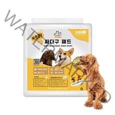 케이알펫츠 실속형 17g 반려견 싸다구 배변패드 40x50cm 100매, 100매입, 1개