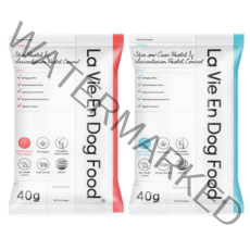 라비앙독 가수분해 연어 소고기 피부&관절 저분자피쉬콜라겐 유기농 사료 샘플, 라비앙독 가수분해 연어 40gX5개