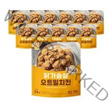 미트리 닭가슴살 오트밀치킨 크리스피 120g, 12팩