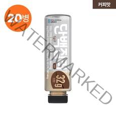 [커피맛] 싱컴바인 단백질러 커피맛 페트 20입 단백질 32g 마그네슘 140mg 아침 식사대용 선식 곡물 쉐이크, 1개