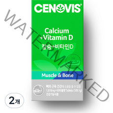 세노비스 칼슘+비타민D, 60정, 2개
