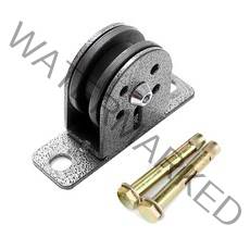 무소음 도르레 도르래 베어링방식 헬스 케이블 우레탄 와이어 연결 트라이셉 홈짐 케이블크로스 렛풀다운 만들기 제작 자작, 고정식 도르레