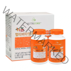 코스트코 뉴트리코어 키즈 멀티비타민 미네랄 1 400mg x 50정 x 2, 뉴트리코어 키즈 멀티비타민 미네랄1400mg50정x2