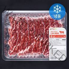 곰곰 미국산 LA식 꽃갈비 (냉동), 1kg, 1개