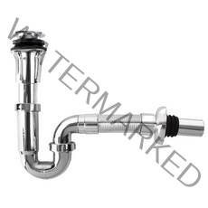 국산 세면대 자동팝업 벽면트랩 세트, 1개