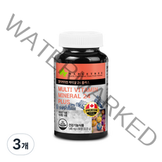 메이플트리 멀티 비타민 미네랄 24 플러스 130.05g, 3개