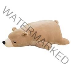 네이처타임즈 북극곰 바디 필로우, 브라운, 35cm