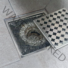 매직캡 욕실 배수구 머리카락 거름팡 필터 S, 20개, 블랙