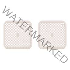 팀브로스 실리콘 배수구 덮개 거름망 아이보리, 2개