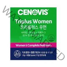 [세노비스]트리플러스 우먼 멀티비타민미네랄 (90캡슐/45일분)x2, 90정, 2개