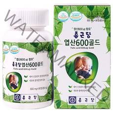 종근당 엽산600 골드 3개월분, 90정, 54g, 1개