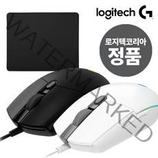 로지텍코리아 정품 로지텍 G102IC 2세대 Lightsync 게이밍마우스 + 에이투비 마우스패드 포함 (병행X 해외직구X) 유선 마우스, 블랙, 로지텍 G102IC 2세대 Lightsync 게이밍마우스 + 일반패드