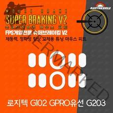 로지텍 G102 / G PRO유선 / G203 슈퍼브레이킹 마우스 피트