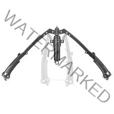 Mainwork 가슴 완력기 유압식 10-200KG 무게조절, 블랙