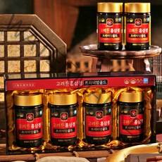 대한홍삼진흥공사 고려 6년근 홍삼정 프리미엄 골드 홍삼농축 엑기스 국내산, 240g, 4개