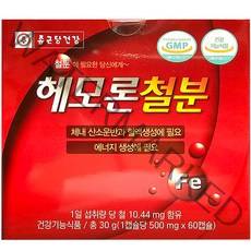 종근당건강 헤모론 철분 30g, 60정, 1개
