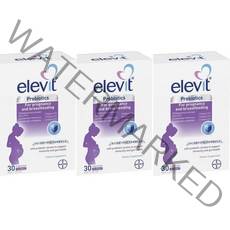 Elevit 엘레비트 임산부 유산균 Probiotics 30정 3개