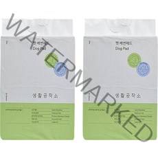 생활공작소 강아지 배변패드 일반형, 50매입, 2개