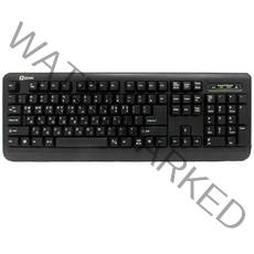 큐센 USB 게이밍 키보드 GP-K5000, 블랙, 일반형