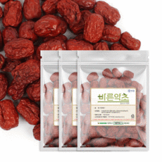바른약초 대추[특초](국내산), 400g, 3개