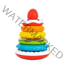 윈펀 반짝반짝 케이크 링 쌓기, 혼합색상, 1세트