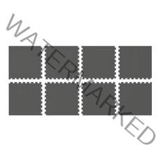 이고진 런닝머신 퍼즐매트 20mm 8P 세트, 샌드브라운 / 다크그레이