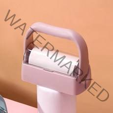 스패로우하우스 핸들형 테이프 클리너 돌돌이 핑크 + 리필용 10개, 1세트