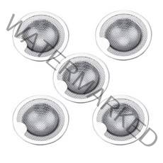 한수위 욕조거름망 5개입 스테인리스 배수구 트랩 머리카락, 5개