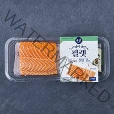 리로이 올반 생연어 필렛 250g + 소스 세트 (냉장), 1세트