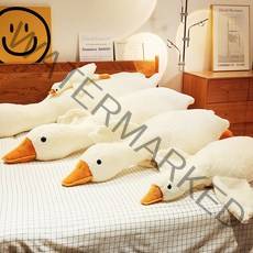 오리 안고자는 대형 바디필로우, 화이트