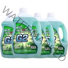 G2 액체 세탁세제 그린 일반 드럼겸용 본품, 2.5L, 4개