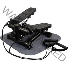 벨리카 실내 계단 오르기 홈트레이닝 유산소 운동 스텝퍼 A4 + 튜빙밴드, 매트 블랙