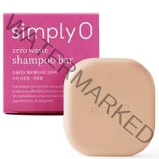 심플리오 제로웨이스트 샴푸바 두피진정용 자몽향, 100g, 1개