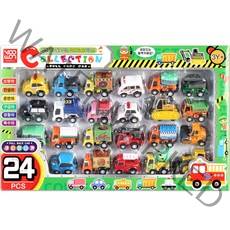 유원 큐티 24종 미니카 세트, 혼합색상