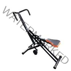 승마 운동 기구 효과 의자 피트니스 장비 바디 빌딩 기계 지방 연소 동물 장난감 기계, 01 Black