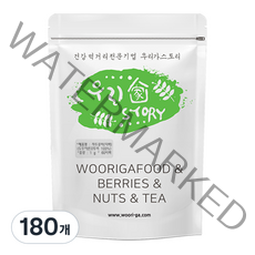 우리가스토리 작두콩차 티백, 1g, 60개입, 3개