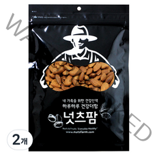 넛츠팜 구운 아몬드, 400g, 2개