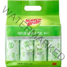 3M 대형 테이프 클리너 리필 플러스 리필 8개입, 1개