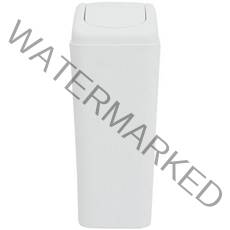 바람 앤스윙 휴지통 12L, 화이트, 1개