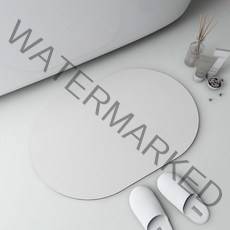 솔브리빙 모던 논슬립 욕실 화장실 빨아쓰는 규조토 발매트 물흡수, 베이지