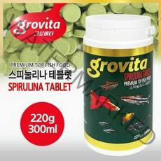그로비타 스피눌리나 테블렛 220g/300ml, 1개