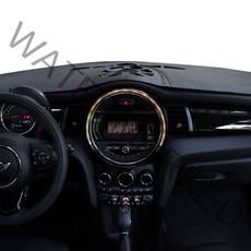 본투로드 가죽 대쉬보드 커버 마블 에디션, 더뉴 트랙스 2017년~(전방센서무), 블랙 + 블랙스티치