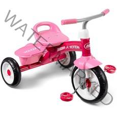 라디오플라이어 유아용 트라이크 세발자전거, 핑크