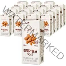 바디랩 리얼아몬드 95.5, 190ml, 24개