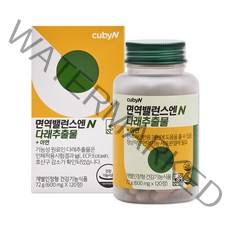 큐비앤 면역밸런스엔 다래추출물, 120정, 1개