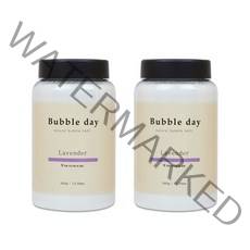 버블데이 거품목욕 아로마 입욕제 라벤더, 360g, 2개
