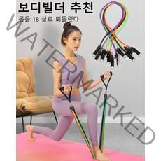 (1/1+1) 헬스 스트레칭 로프 11종 세트 멀티 튜빙밴드 요가스트레칭밴드, 자유 분해 조합 가능 *2